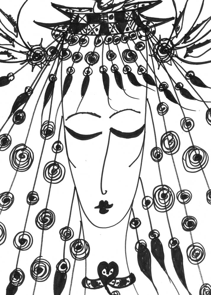 Carolyn Mary Kleefeld | Artist – Gold Pen