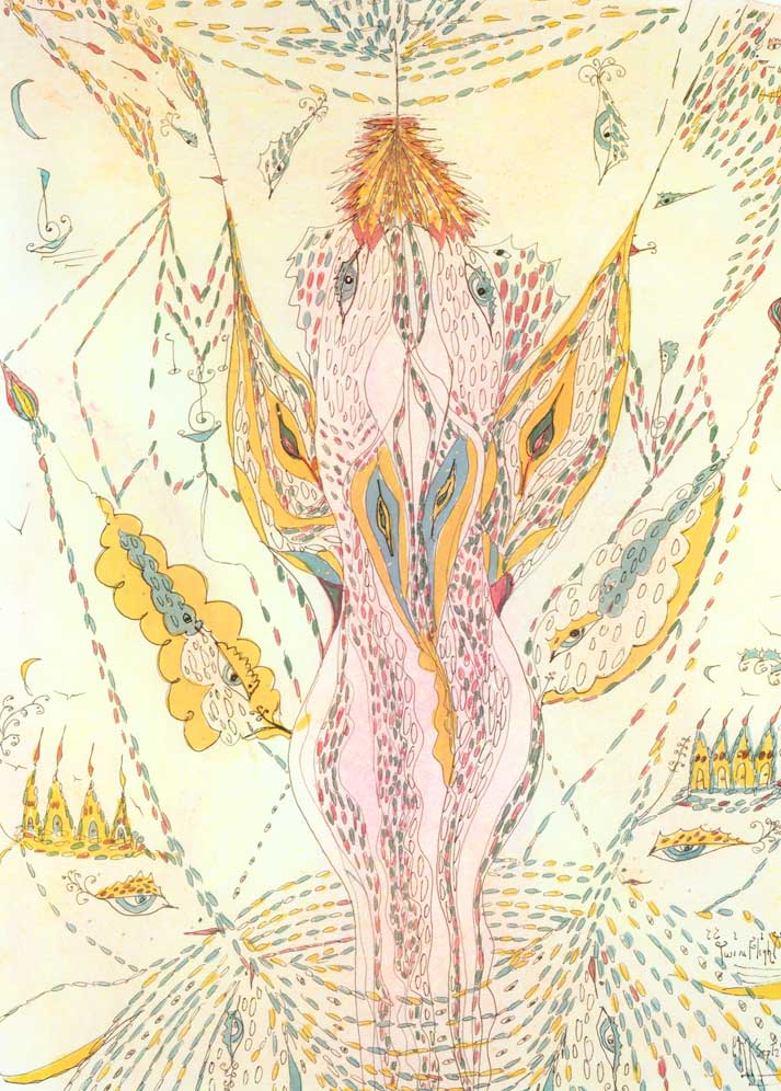 Carolyn Mary Kleefeld | Artist – Gold Pen