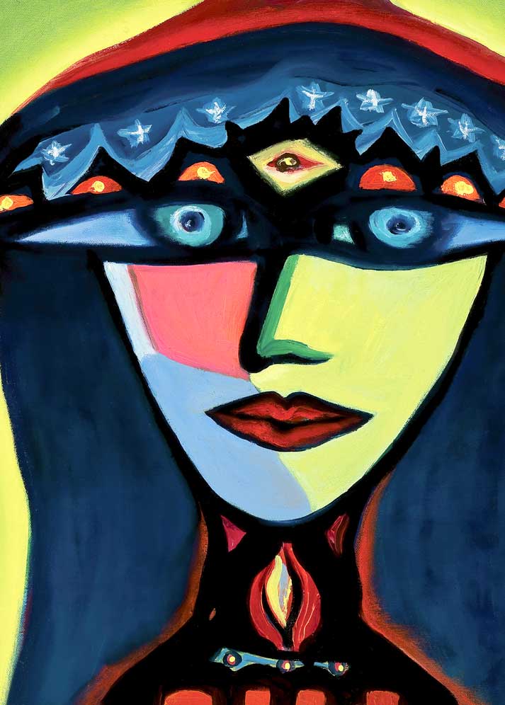 Carolyn Mary Kleefeld – Portraits: Izabella, The Polish Gypsy