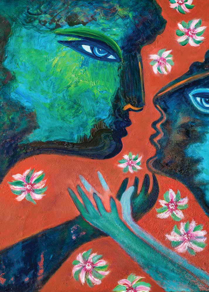 Carolyn Mary Kleefeld – Later Abstracts: Mirrored Souls